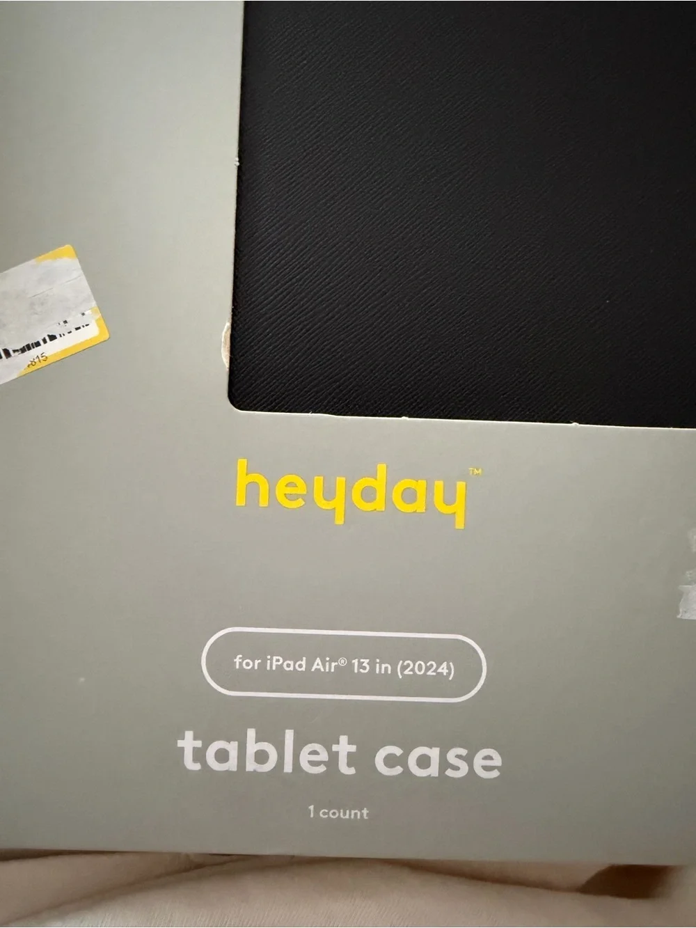 heyday Black Tablet Case for iPad Air 13-inch